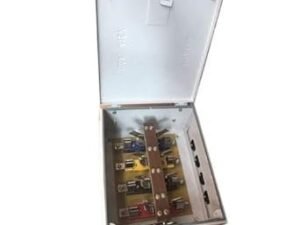 Dehmy Knife-Type 4-Pole Change Over Switch, 100A, 415V – Heavy Duty Metal Box for Home, Schools & Factories, Reliable Circuit Breaker Protection, Easy Installation