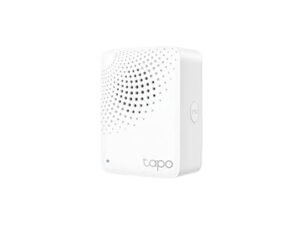 TP-Link Tapo H100 IoT Smart Hub with Chime | Smart Alarm and Doorbell | Smart Actions with Sensors, Switches & Buttons | Connect with up to 64 smart devices, Compatible with Alexa, Google Assistant, WiFi