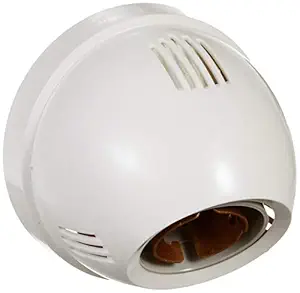 MOS Anchor by Panasonic 6A Angle Lamp Holder fancy type 240V (White, Pack of 3) - Image 3