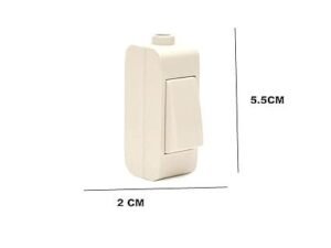 advancedestore Switch Plastic Hanging Electrical Bed Switch Rocket on/Off Button-2 piece X 29 packs