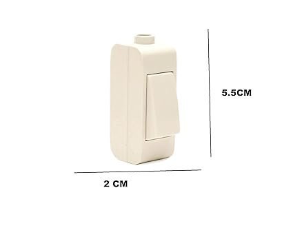 advancedestore Switch Plastic Hanging Electrical Bed Switch Rocket on/Off Button-2 piece X 29 packs