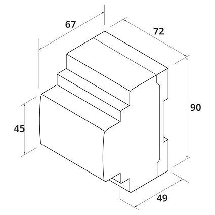 ELMEASURE White, 32A Automatic Changeover with Current Limiter, Single Phase ACCL - Image 4