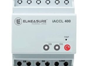 ELMEASURE White, 32A Automatic Changeover with Current Limiter, Single Phase ACCL