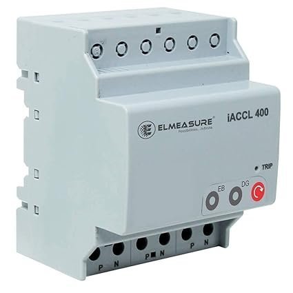 ELMEASURE White, 32A Automatic Changeover with Current Limiter, Single Phase ACCL - Image 3