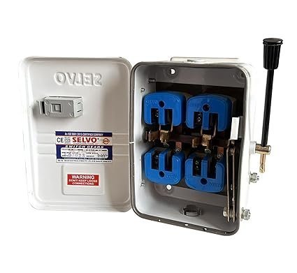 SELVO 32 Amps 240 Volts Offload Double Pole Changeover Switch - Image 4
