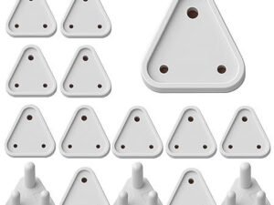 DALUCI Baby Proofing Socket Plug Covers - 15 Piece Switch Board Cover for Kids Safety | Electric Socket Protector & Dummy Plug Guards (Pack of 15, White) - Baby Safety Products for Home