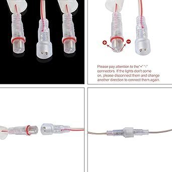 mos XERGY Meteor Lights 8 Tube 192 LED 14 Inch Waterproof Plug in Falling Rain Fairy String Lights for Halloween Christmas Holiday Party Home Patio Outdoor Decoration Tree Decorations, Warm White - Image 4