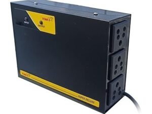 FOUR-S Voltage Stabilizer FS-100 1 KVA for LED TV and Smart TV for 32/43/55/65/72 Inch Set Top Box and Home Systems and Gaming consule (Black);