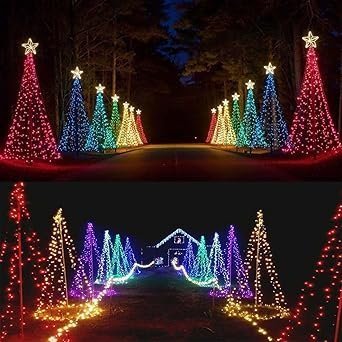 PESCA LED String Lights Serial Bulbs Ladi Decoration Lighting for Diwali Christmas (11 Meters) - Set of 10, Multicolour . - Image 4