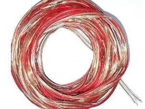 Steko (15 Meter) 14/76 PVC Transparent Speaker Wire Multi-strand Flexible Copper Wire For Multipurpose Use, DIY, Electronics Works, Science Projects