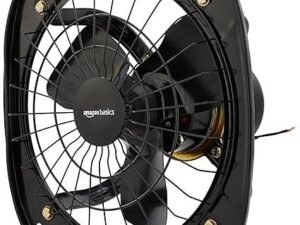 High Speed Exhaust Fan I 3 Heavy Duty Blades | Rust Resistant Body | RPM 2600 | 9 inch/225mm Sweep Length (Black)