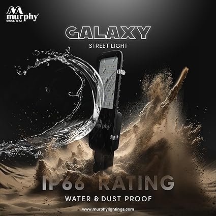 Murphy Aluminium Led 15 Watts Ip-65 Bis Approved Waterproof Outdoor Electric-Corded Street Light, Cool White - Image 5