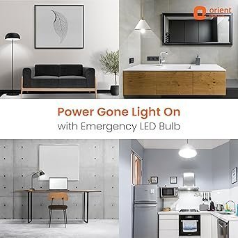 Orient Electric 12W Rechargeable Emergency LED bulb| Inverter Bulb for home with 2 hours battery backup| Up to 4 kV surge protection| 6500K, Cool White, B22d base| Over charging Protection| Pack of 1 - Image 5