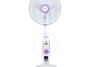 Bajaj Nuvo 400 MM Table Cum Pedestal Fan For Home | Silent BLDC Motor | Remote Control Operation | 2 Yrs Warranty 【Plum Purple】