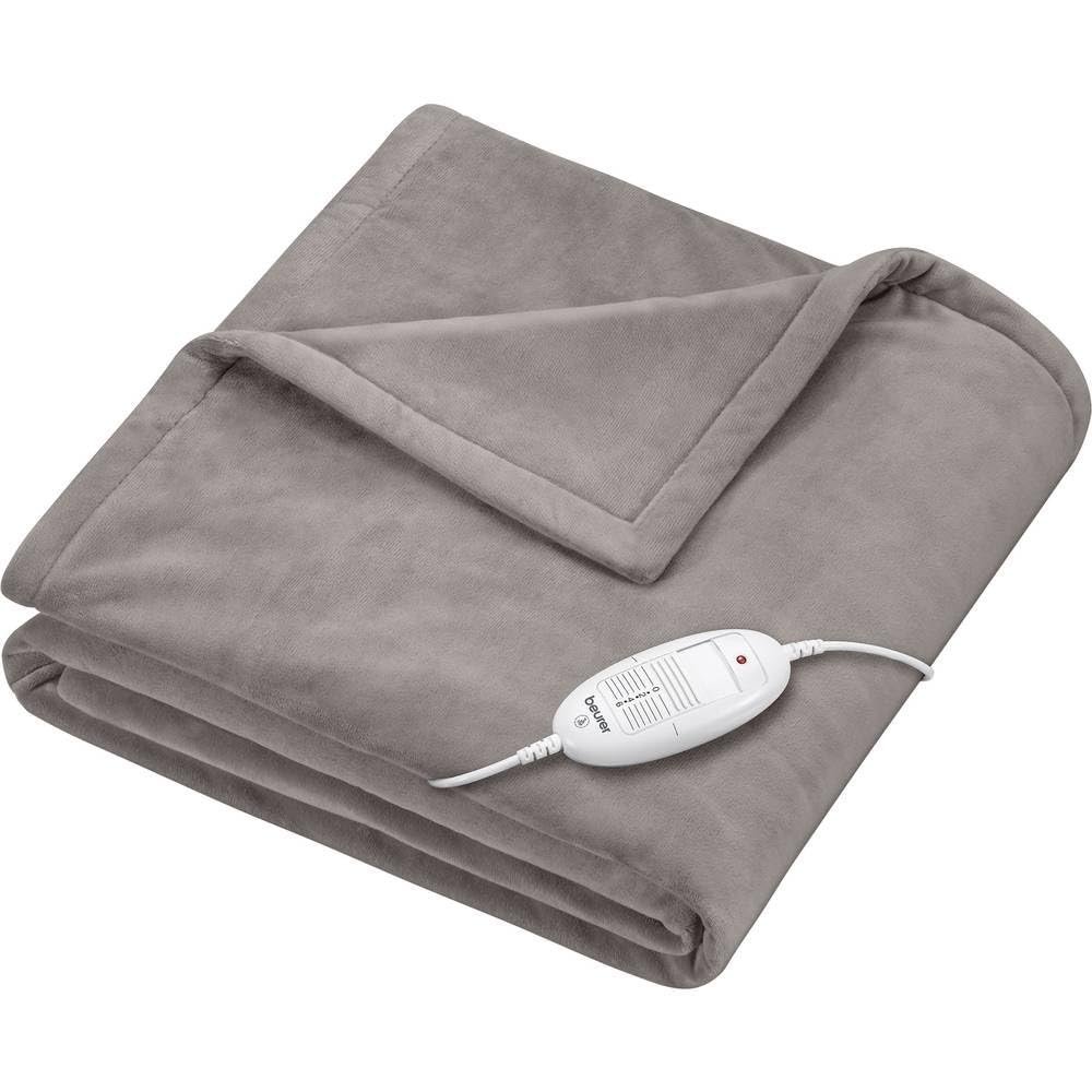 Beurer HD 75 Electric Overblanket I Fast Heating Throwblanket I German Engineering I 6 Temperature Levels I Auto Shut-Off I Machine Washable 30°C I Overheat Protection I...