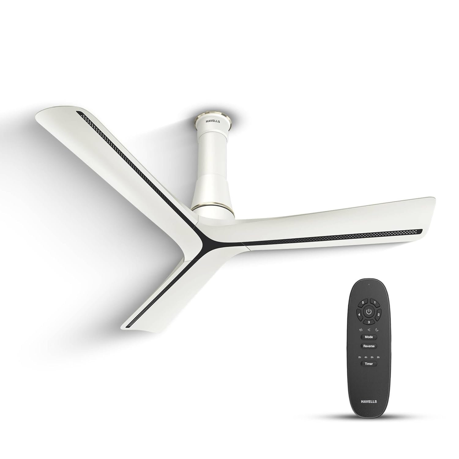 Havells Inveno LX 1200 mm BLDC Ceiling Fan|ABS Aerodyanamic Blades|Telescopic Canopy|Timer,Breeze,Sleep,MOP Modes|Reverse Feature|100% Copper Motor|Free Installation|2 Year...