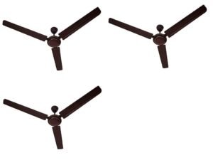 Usha Swift 1400mm Ceiling Fan (Brown) Pack of 3
